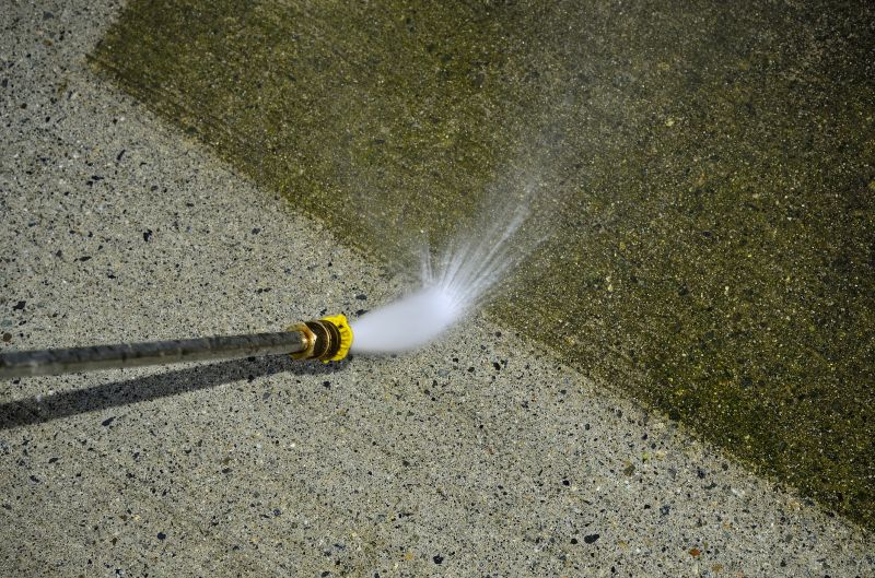 Driveway and Sidewalk Power Washing