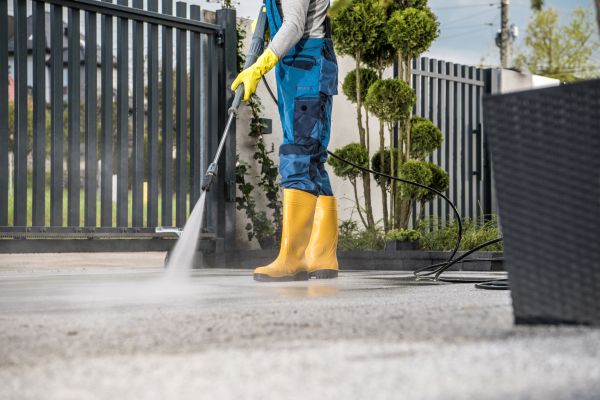 Driveway Power Washing in Easton