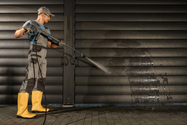 Garage Power Washing in Easton