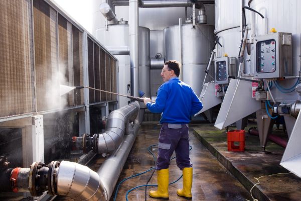 Industrial Pressure Washing in Easton