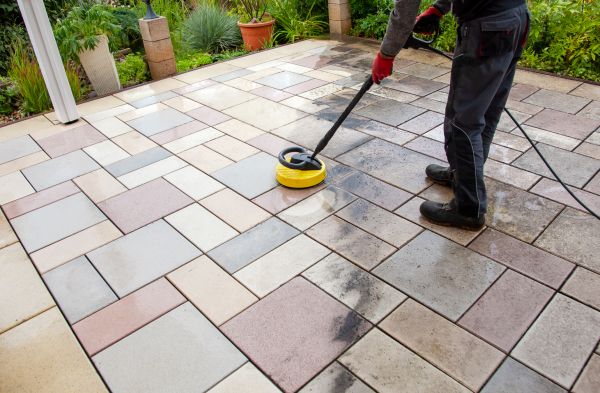 Cost of Patio Washing in Easton