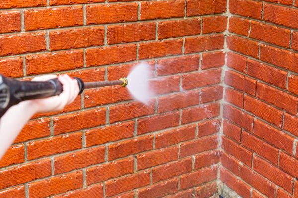 Brick Pressure Cleaning in Easton