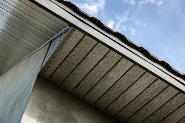 Soffit Pressure Washing in Easton